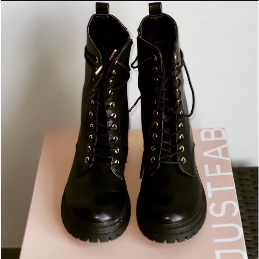 Black Combat Boots
